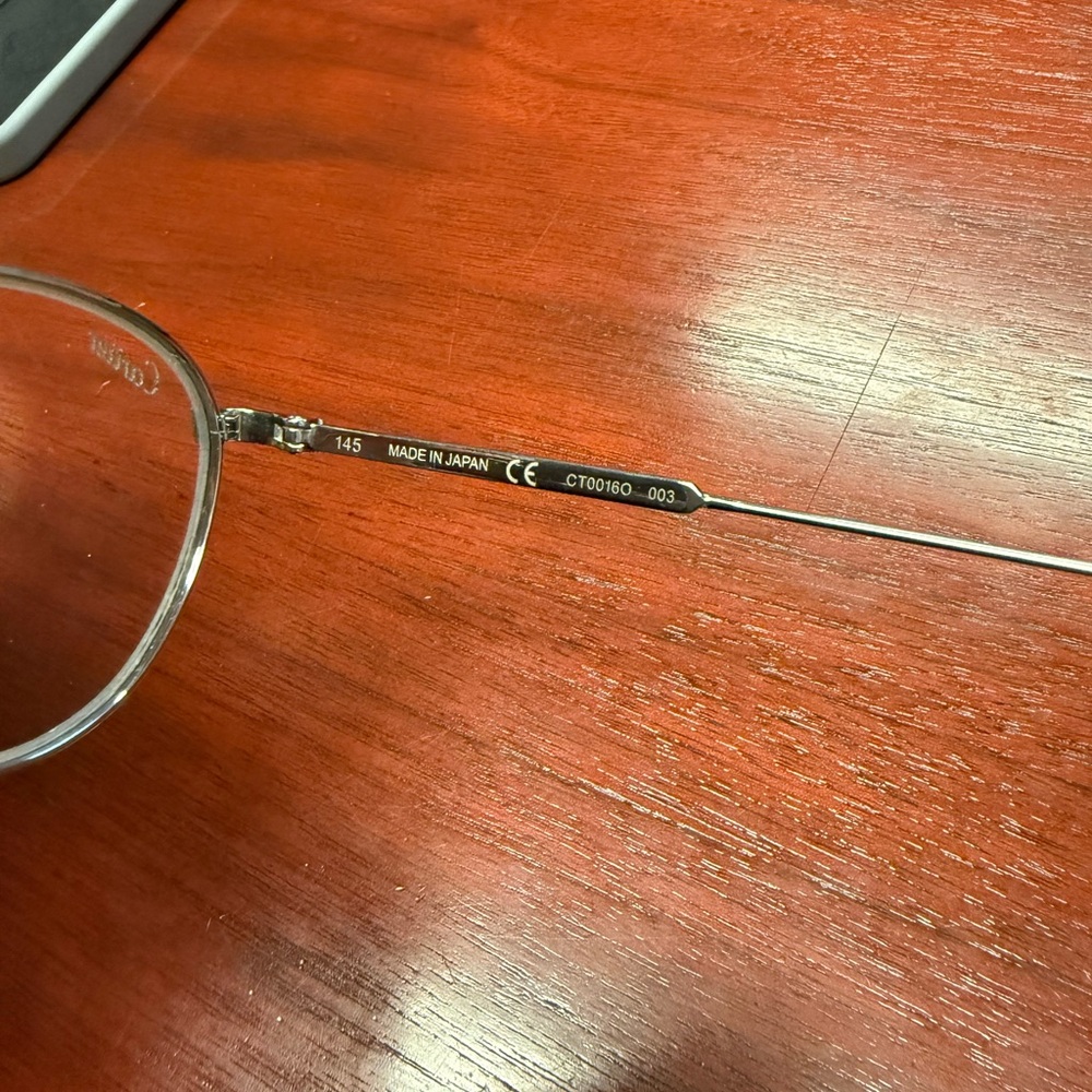 Cartier Silver Round Eyewear - Picture 2 of 10